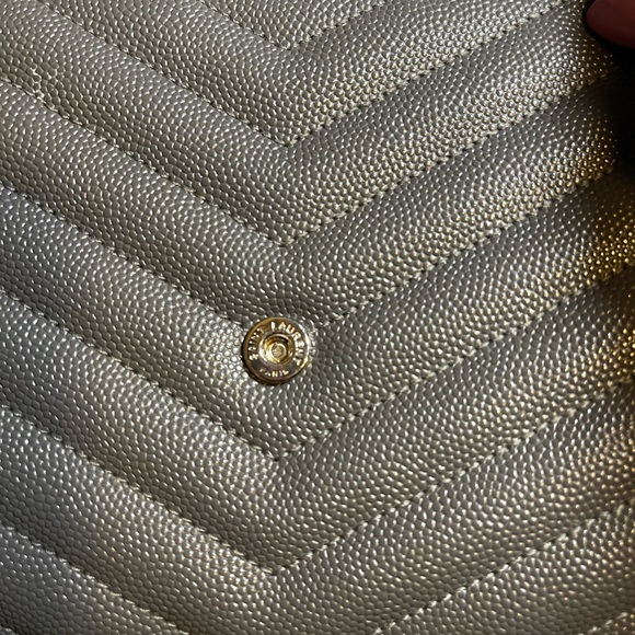 SAINT LAURENT MONOGRAM ENVELOPE WALLET - Picture 12 of 14